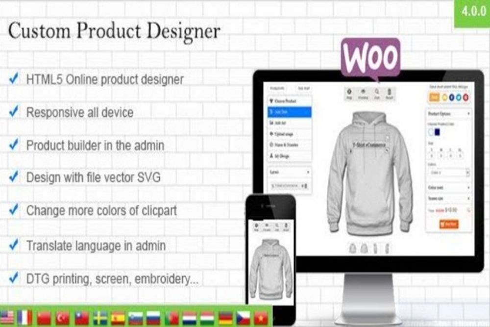 WooCommerce Custom Product Designer