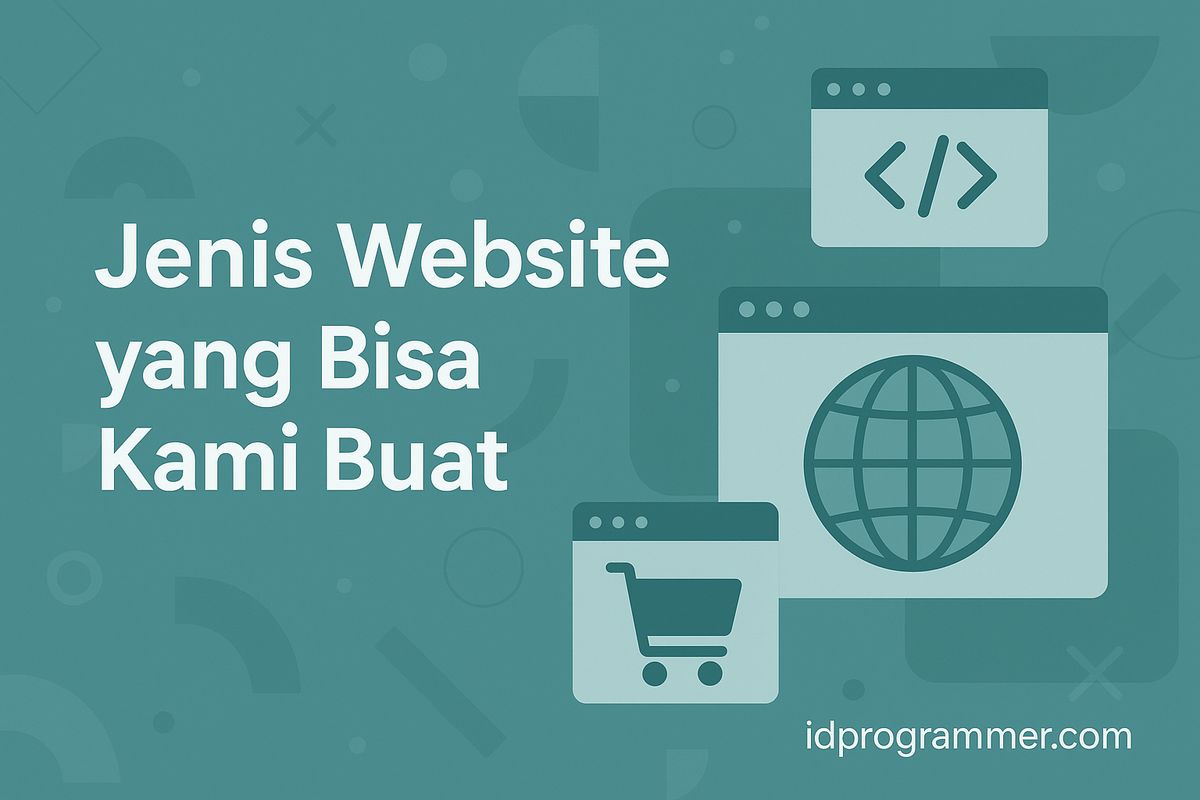 Jenis Website Layanan IDprogrammer