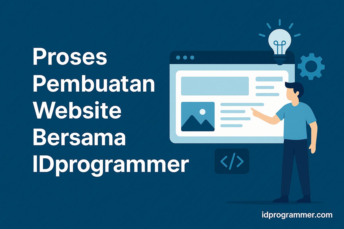 Proses Pembuatan Website di IDprogrammer