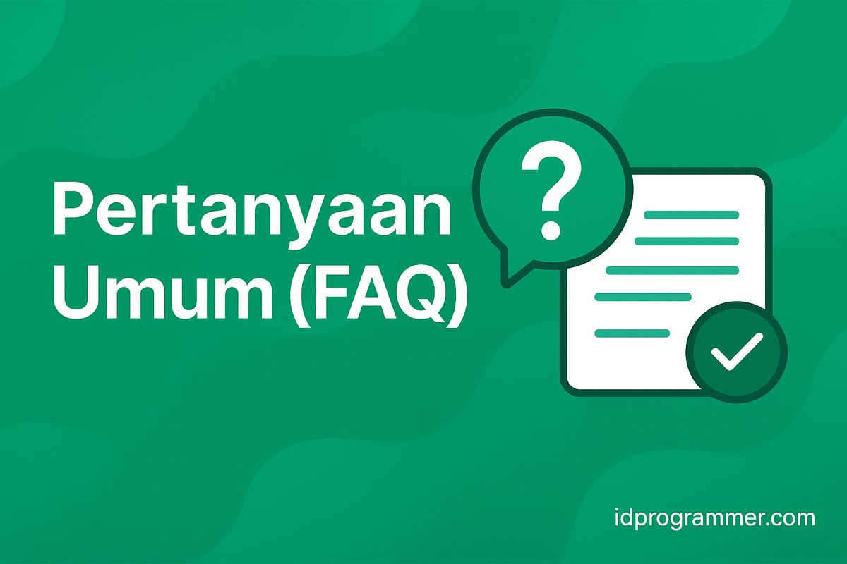 FAQ IDprogrammer