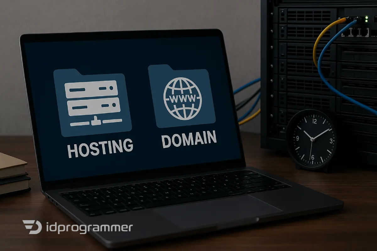 apa itu hosting dan domain?