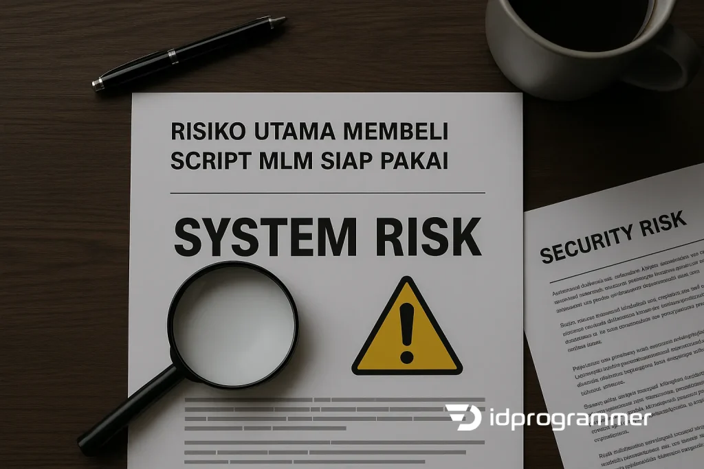 Resiko Script Website MLM Siap Pakai