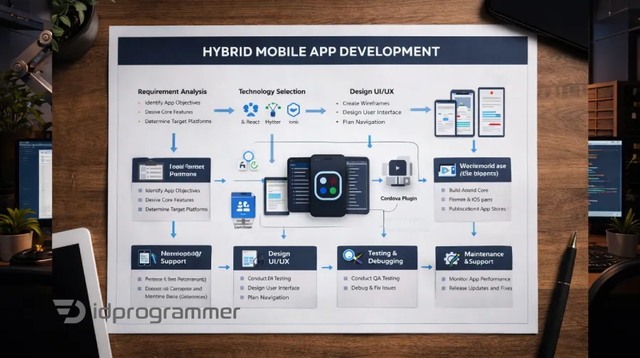hybrid mobile app