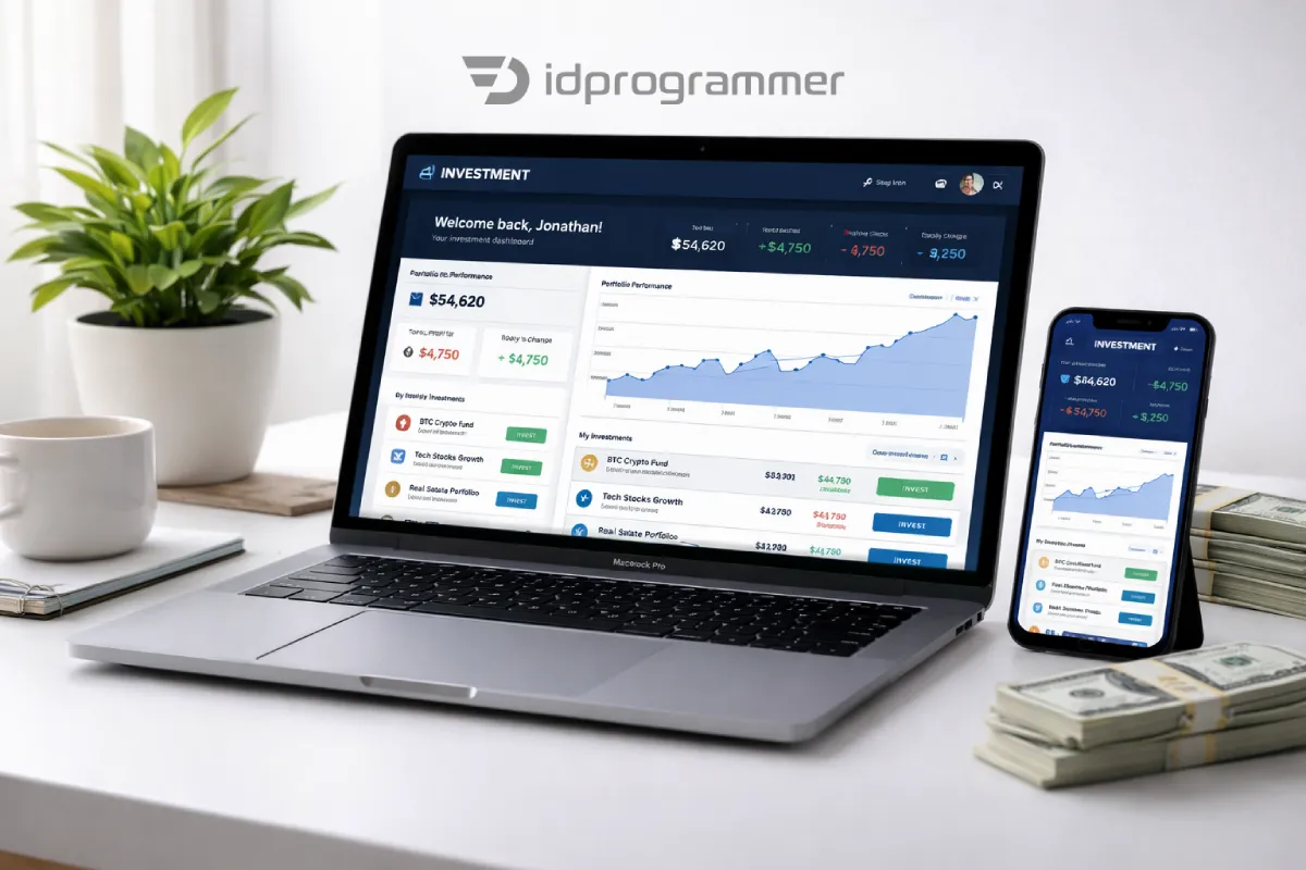 Jasa Pembuatan Website Investasi