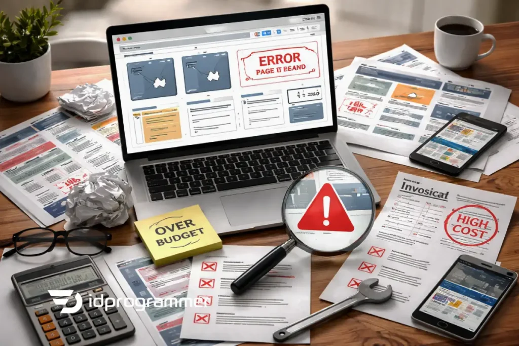 Kesalahan Memilih Jasa Pembuatan Website